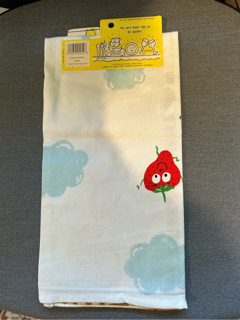 NEW Blue Q Dish Towel - 